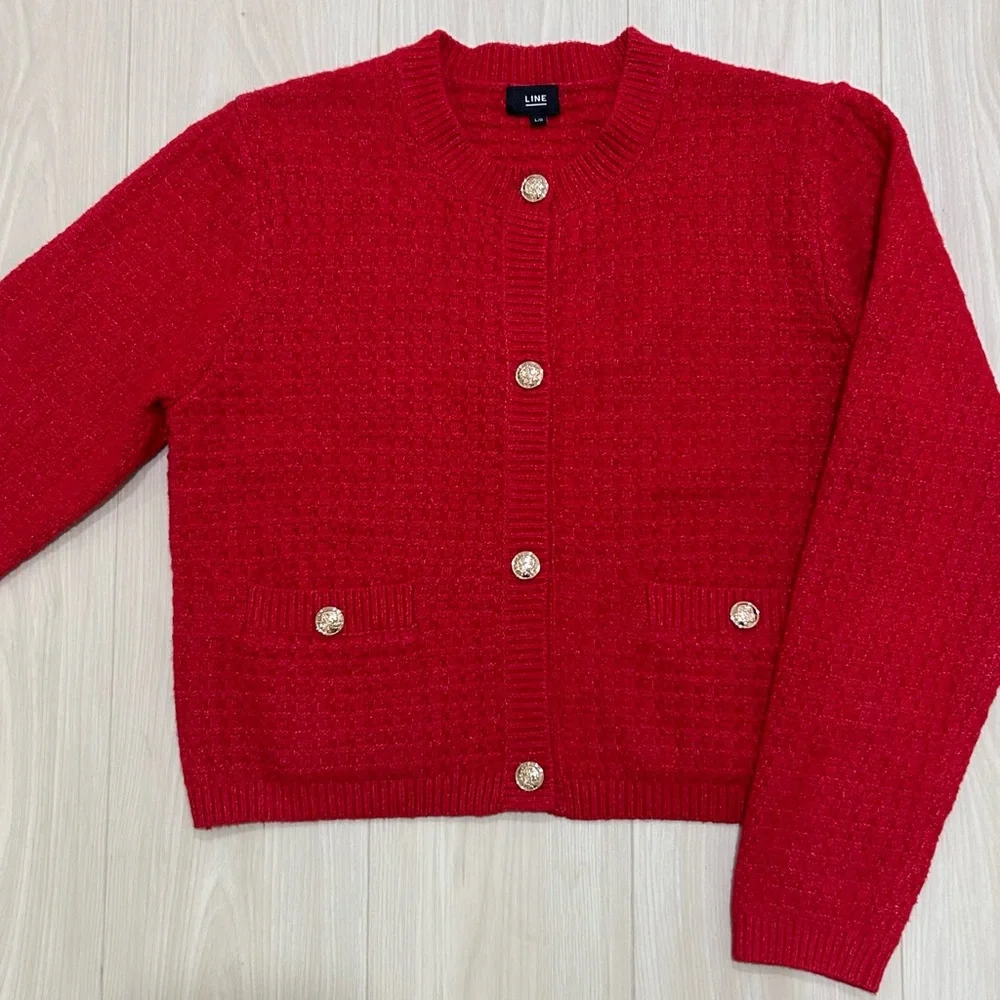 LINE Catalina Cardigan- Scarlett - Picture 10 of 13